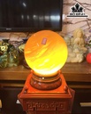 Bi Cầu Thủy Tinh Vàng Đường Kính Hạt 17 (cm) 6,7kg