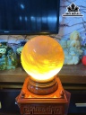 Bi Cầu Thủy Tinh Vàng Đường Kính Hạt 17 (cm) 6,7kg