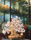 Cây Tài Lộc Phát Tài Đá Thạch Anh Cao 38 (cm)