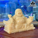 Tượng Di Lặc Đá Ngọc Hoàng Long Cao 20 (cm)
