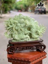 Tượng Rồng Đá Onyx Xanh Cao 32 Ngang 37 (cm) 6kg