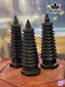 Tháp Văn Xương Đá Onyx Đen Cao 20 (cm)