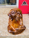 Tượng Hổ Phong Thủy Gỗ Hương Cao 25 Ngang 56 Sâu 22 (cm)