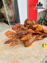 Tượng Hổ Phong Thủy Gỗ Hương Cao 46 Ngang 100 Sâu 40 (cm)