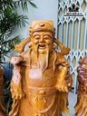Tượng Phúc Lộc Thọ (Tam Đa) Gỗ Hương Cao 80 Ngang 27 Sâu 25 (cm)