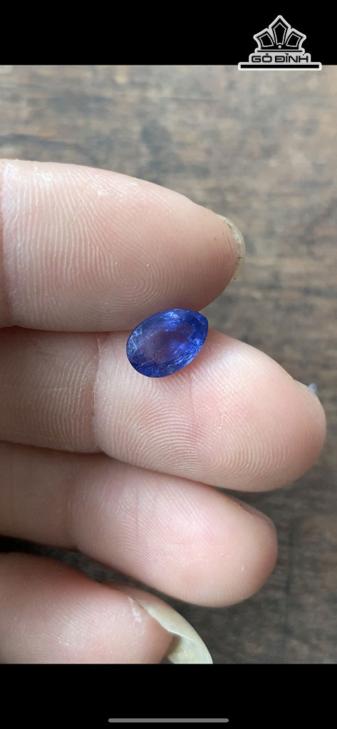 Viên Đá Sapphire Đường Kính Hạt 1,65 (mm) 1,65cts
