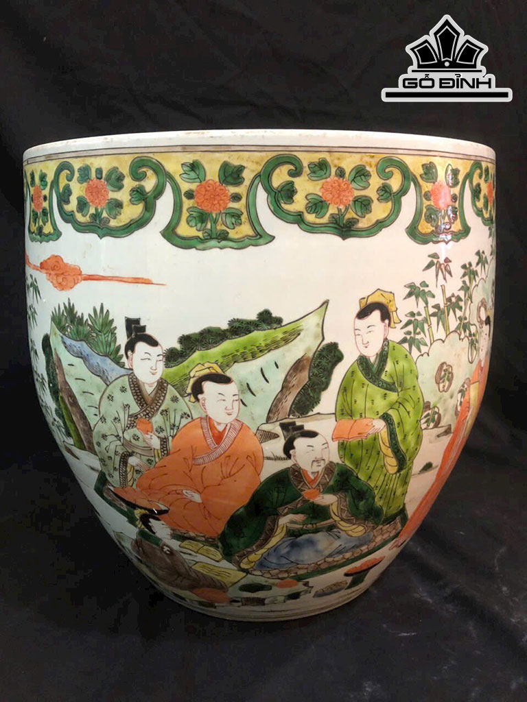 Tác Phẩm Chiếc Thống Gốm Giang Tây