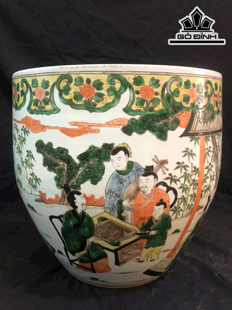 Tác Phẩm Chiếc Thống Gốm Giang Tây