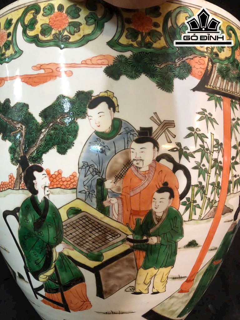 Tác Phẩm Chiếc Thống Gốm Giang Tây