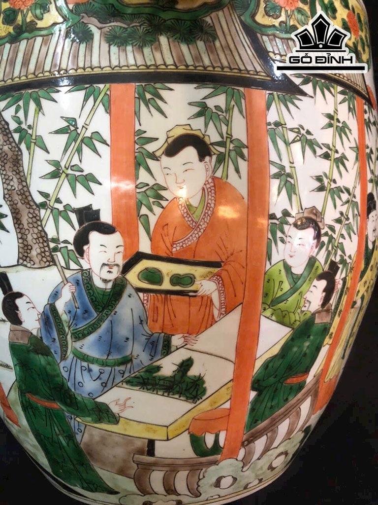 Tác Phẩm Chiếc Thống Gốm Giang Tây