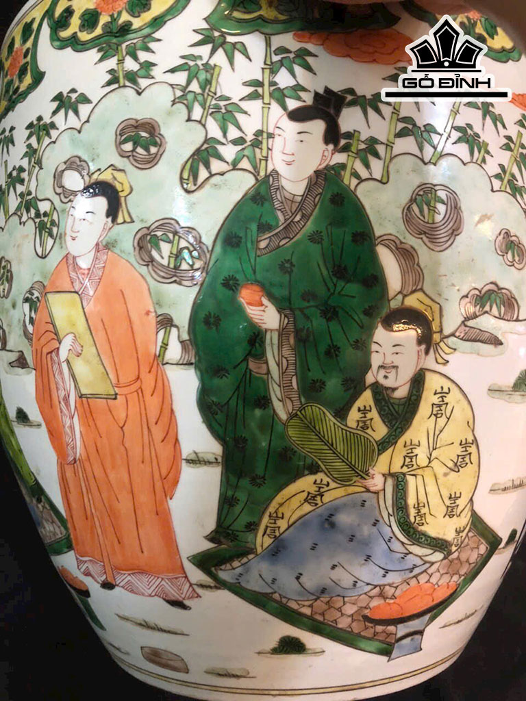 Tác Phẩm Chiếc Thống Gốm Giang Tây