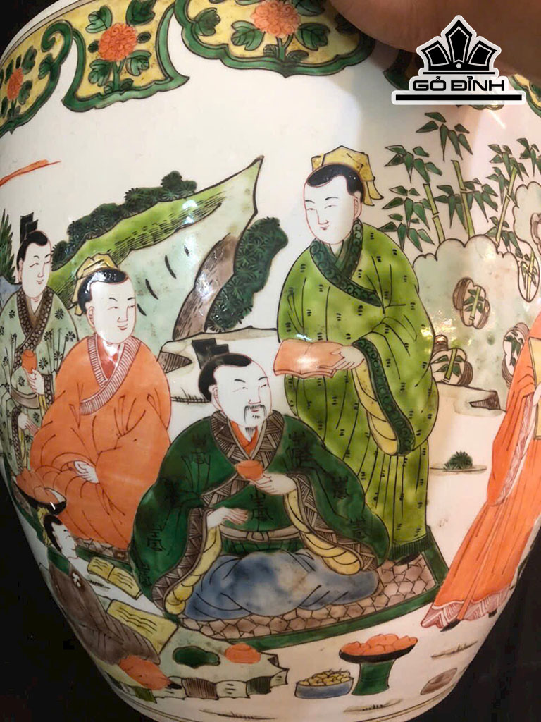 Tác Phẩm Chiếc Thống Gốm Giang Tây