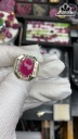 Nhẫn Bạc Đá Ruby Lục Yên