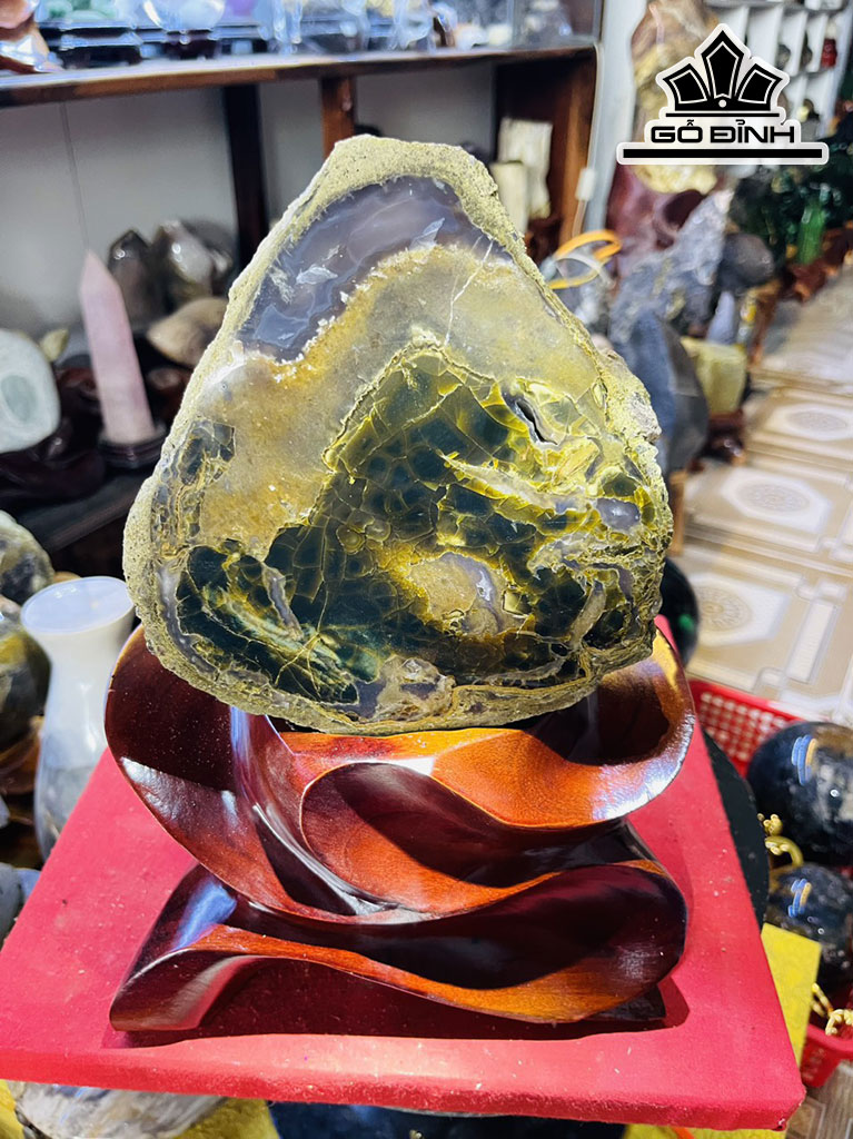 Tác Phẩm Gỗ Hóa Thạch Cao 29 (cm) 5kg