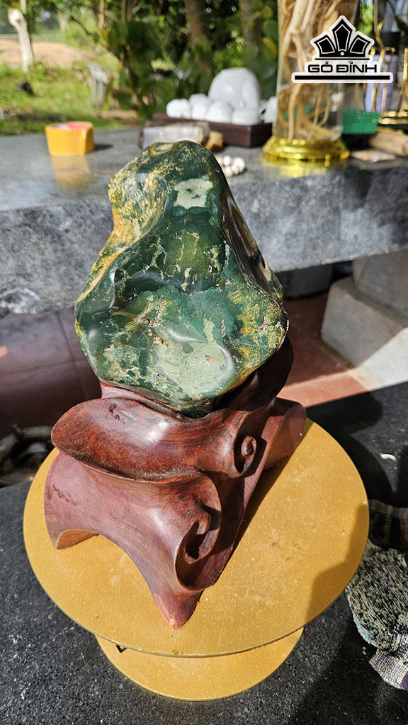 Viên Đá Caxedon Cao 30 Ngang 14 (cm) 6kg