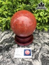 Bi Cầu Đá Jasper Đường Kính Hạt 12,6 (cm) 3,26kg