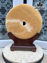 Ngọc Đồng Tâm Hoàng Ngọc Đá Onyx Cao 30,5 Ngang 1,3 (cm) 2,65kg