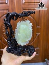 Tác Phẩm Niên Niên Hữu Dư Đá Serpentine Cao 22 (cm)