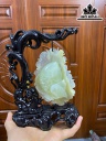 Tác Phẩm Niên Niên Hữu Dư Đá Serpentine Cao 22 (cm)