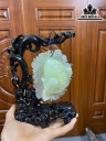 Tác Phẩm Niên Niên Hữu Dư Đá Serpentine Cao 22 (cm)