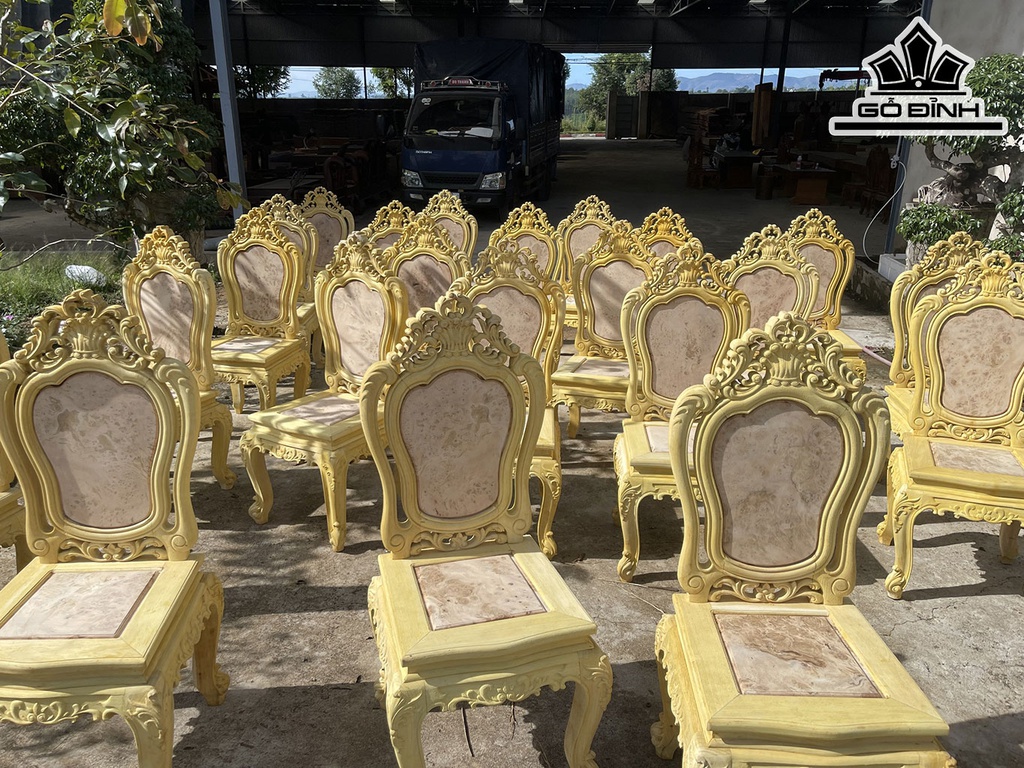 Ghế Gỗ Dổi Nu Huyết Long Kích Thước 113x46x36 (cm)