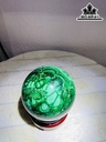 Bi Cầu Đá Malachite Đường Kính 9 (cm) 1,3kg