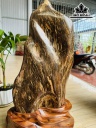 Tác Phẩm Gỗ Hóa Thạch Cao 62 Ngang 27 (cm) 22kg