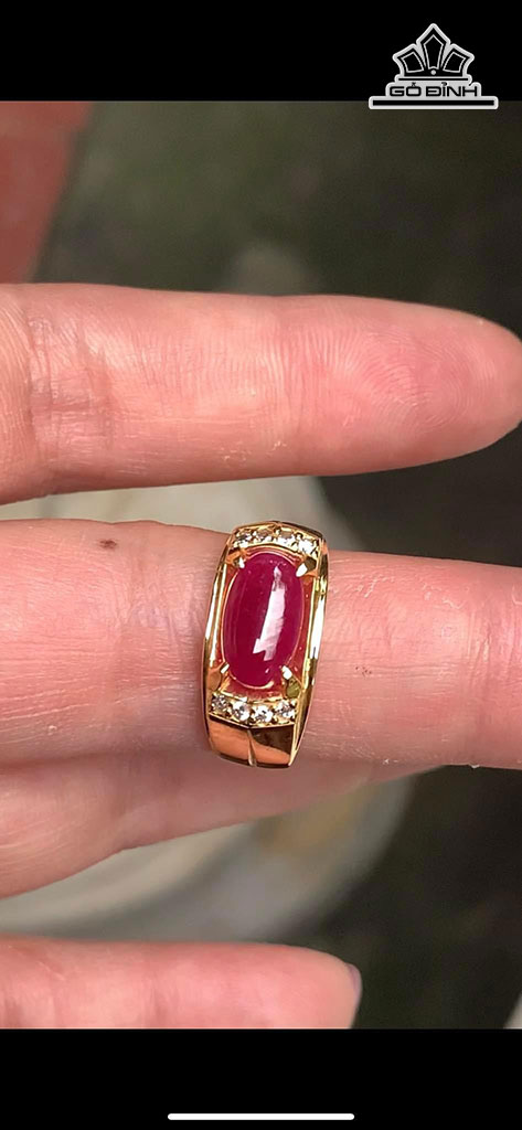 Viên Đá Ruby Đỏ Yên Bái 2,5cts