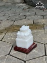 Ấn Rồng Đá Bạch Ngọc Cao 12 (cm) 1,52kg