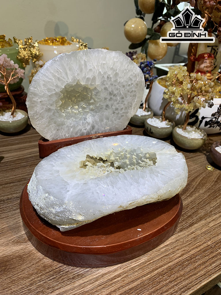 Bát Tụ Bảo Đá Mã Não Cao 18 Ngang 16 (cm) 2,94kg