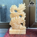 Cặp Song Long Đá Ngọc Hoàng Long Cao 23 (cm)