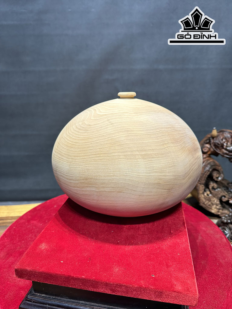 Chum Phú Quý Gỗ Ngọc Am Cao 21 Đường Kính 29 (cm)