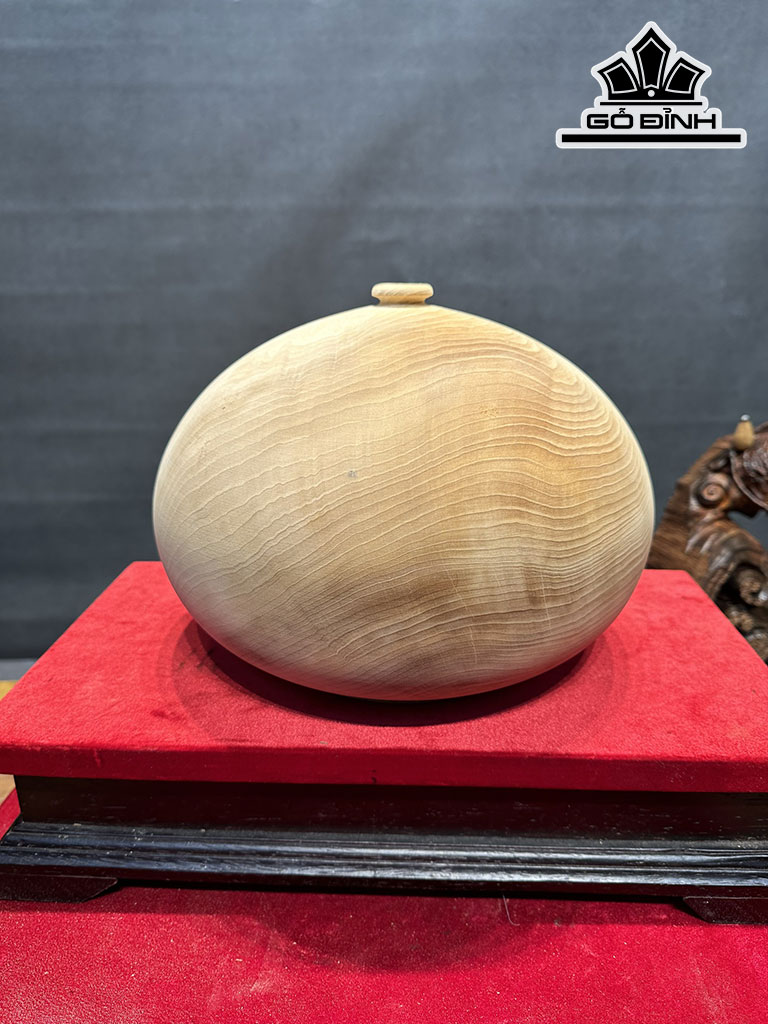 Chum Phú Quý Gỗ Ngọc Am Cao 21 Đường Kính 29 (cm)