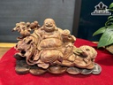 Tượng Phật Di Lặc Gỗ Sưa Cao 13 Ngang 27 Sâu 13 (cm)