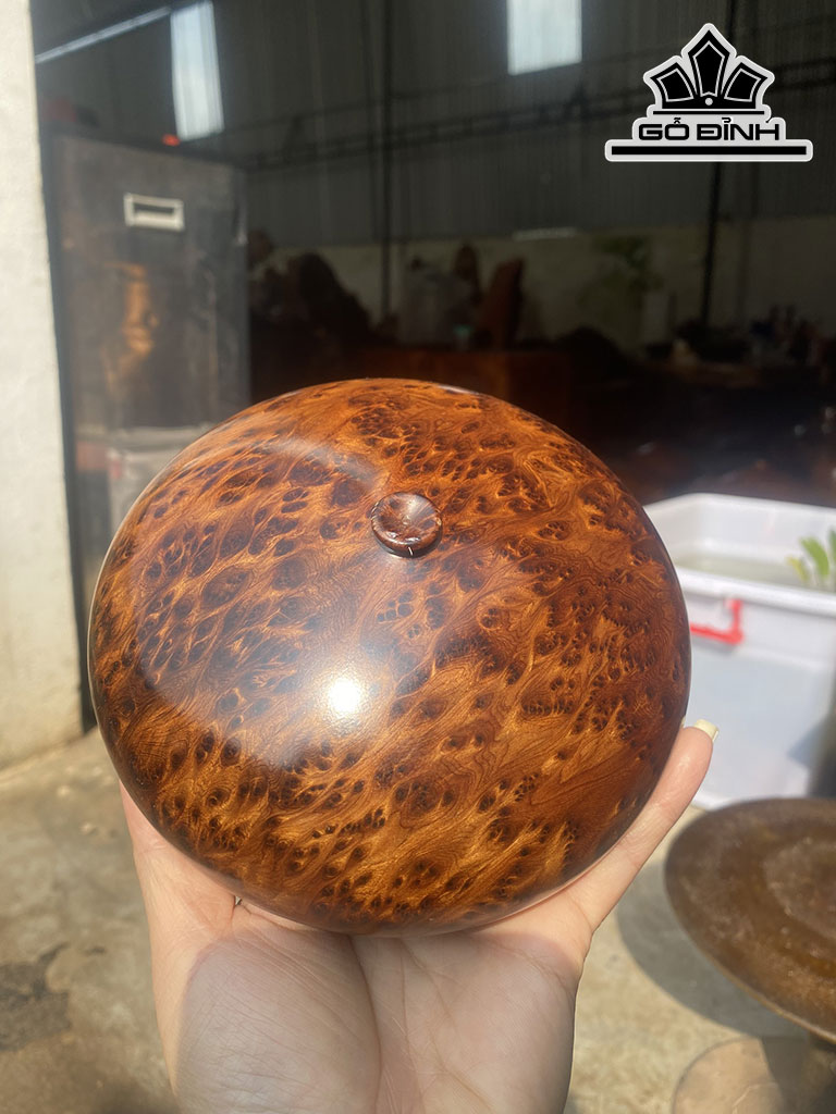 Chum Phú Quý Gỗ Nu Ngọc Am Cao 8 Đường Kính 14 (cm)