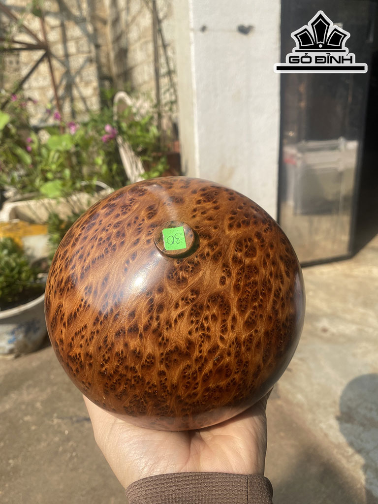 Chum Phú Quý Gỗ Nu Ngọc Am Cao 12 Đường Kính 15 (cm)