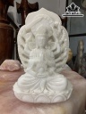 Tượng Phật Thiên Thủ Thiên Nhãn Đá Cẩm Thạch Cao 24 Ngang 28 Sâu 21 (cm)