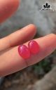 Cặp Đá Ruby Lục Yên 2,5cts