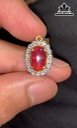 Mặt Dây Chuyền Đá Ruby Lửa