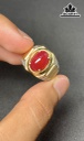 Nhẫn Nam Đá Ruby 4,1cts