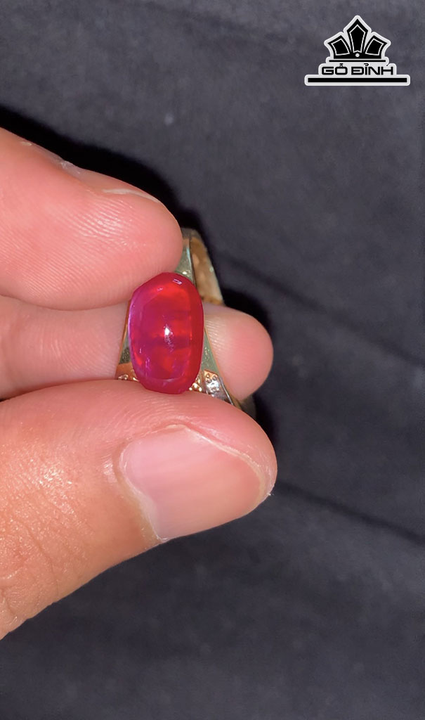 Viên Đá Ruby 3,4cts