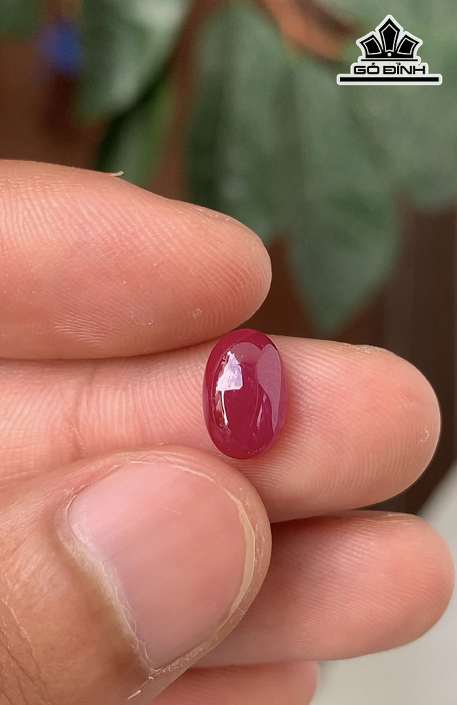 Viên Đá Ruby Lục Yên 3,2cts