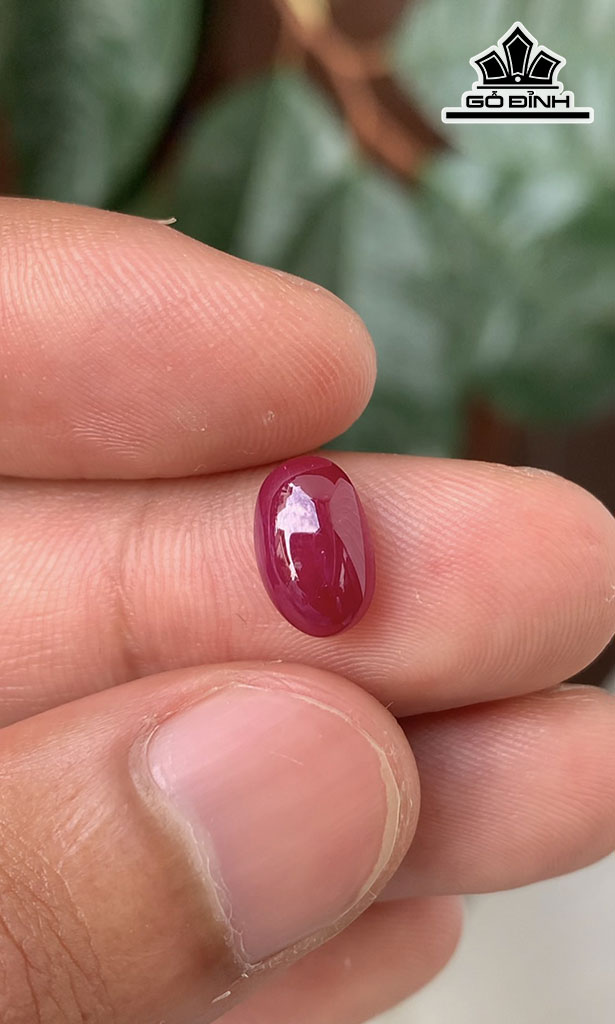 Viên Đá Ruby Lục Yên 3,2cts