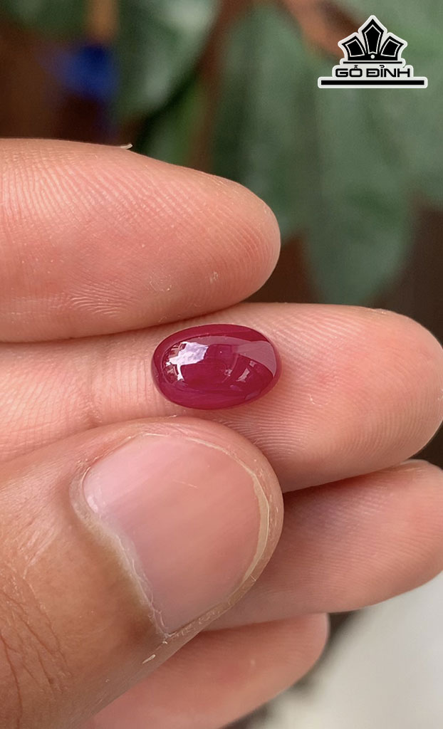 Viên Đá Ruby Lục Yên 3,2cts