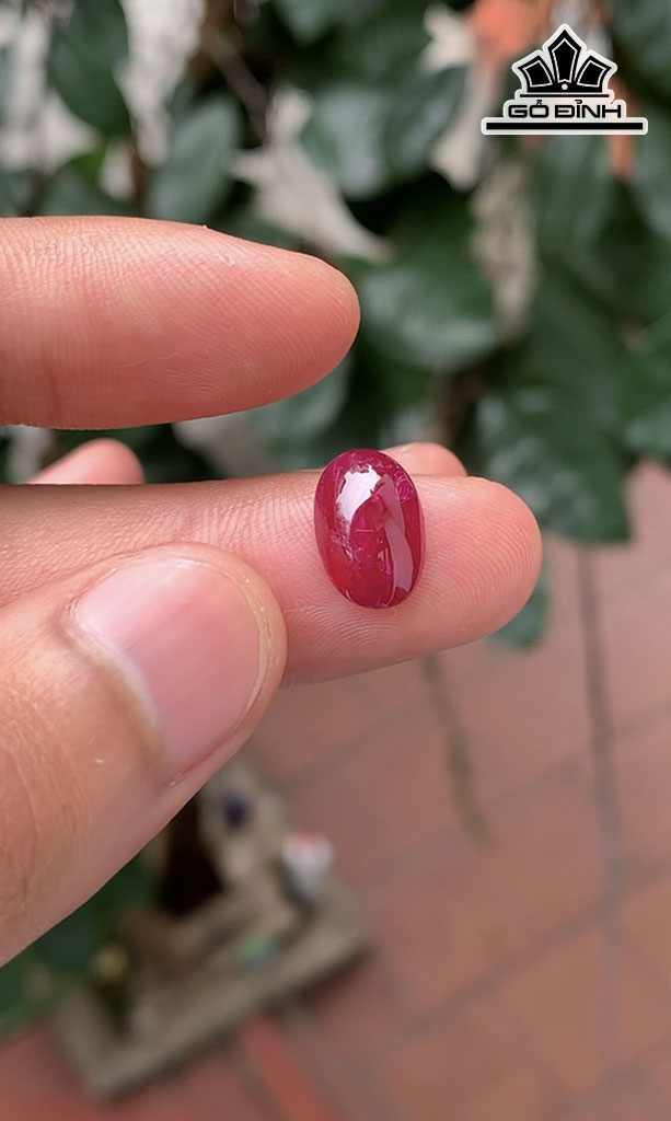 Viên Đá Ruby Lục Yên 5,45cts