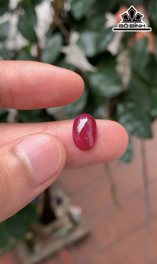 Viên Đá Ruby Lục Yên 5,45cts