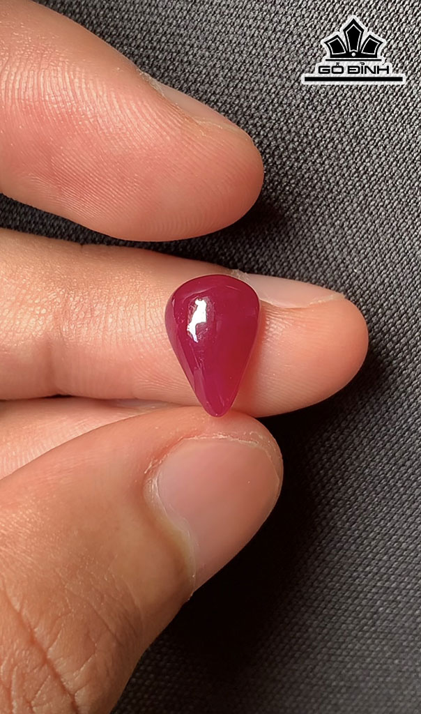 Viên Đá Ruby Yên Bái 4,18cts