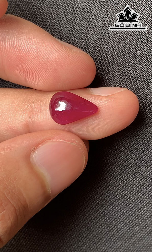 Viên Đá Ruby Yên Bái 4,18cts