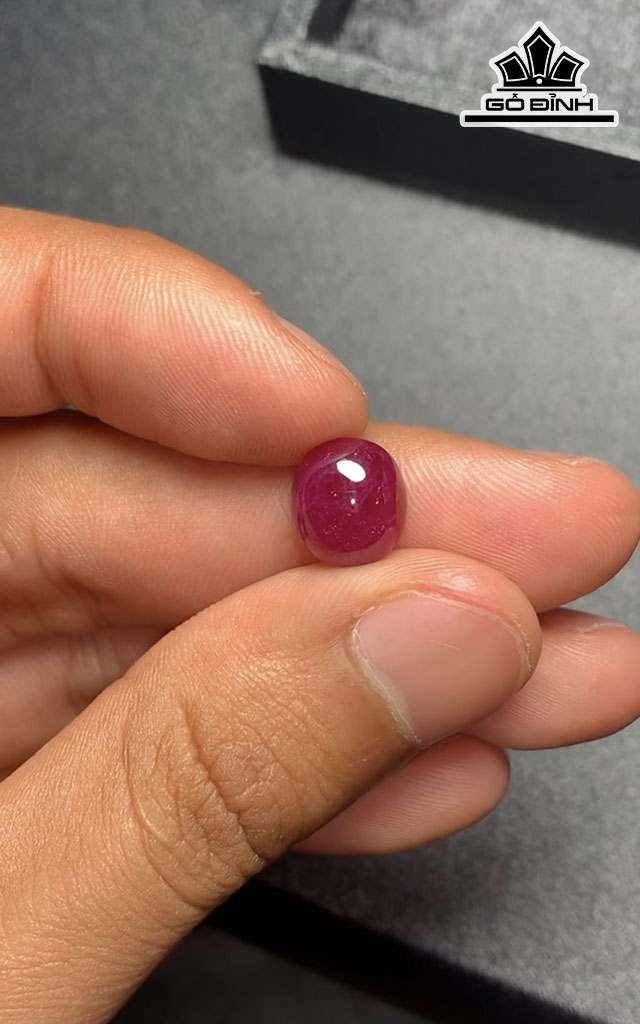 Viên Đá Ruby Yên Bái 4,77cts