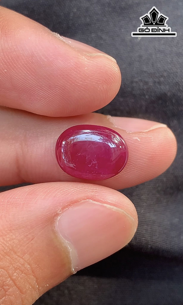 Viên Đá Ruby Yên Bái 6cts